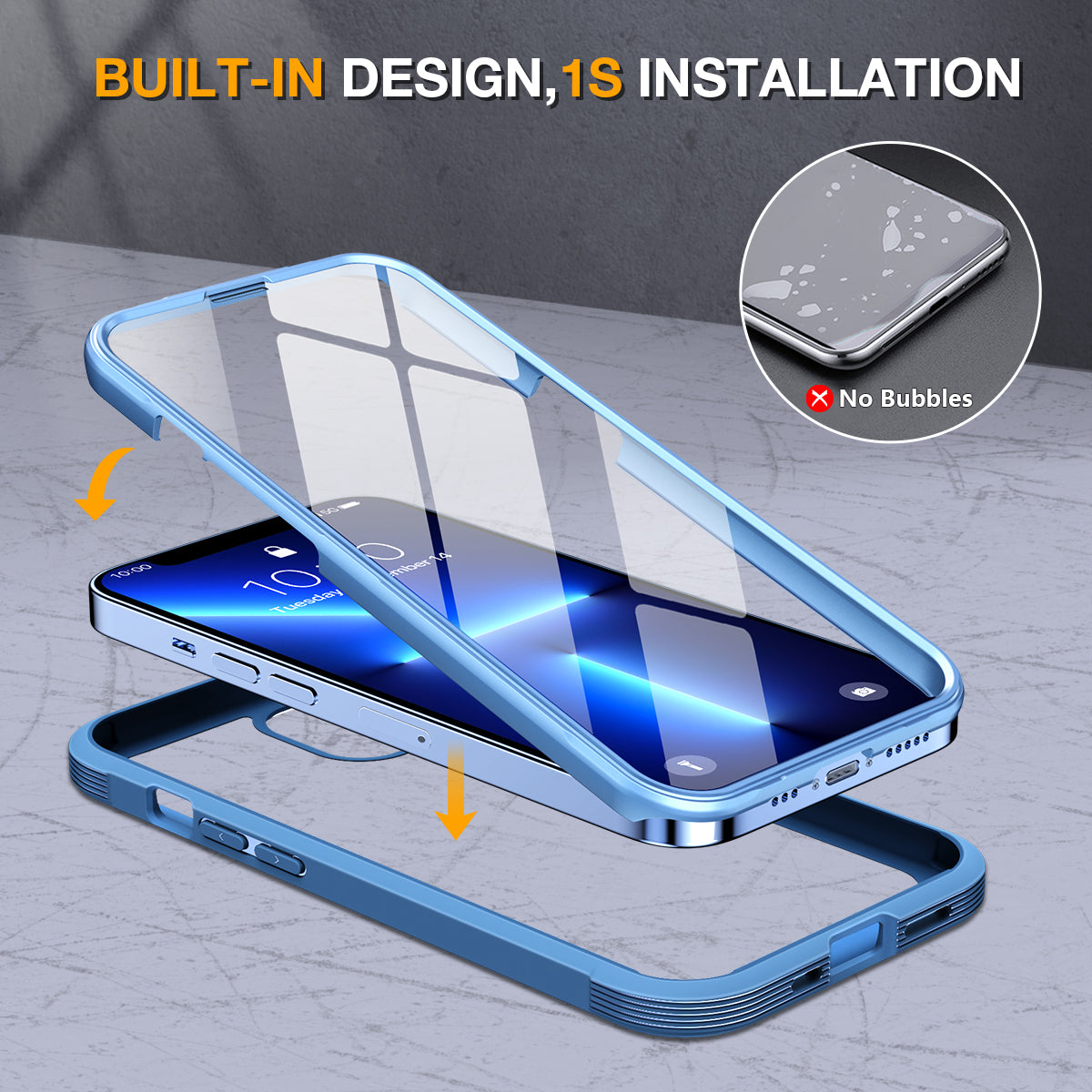 Diamond Series│Glass Case for iPhone 13 Pro Max