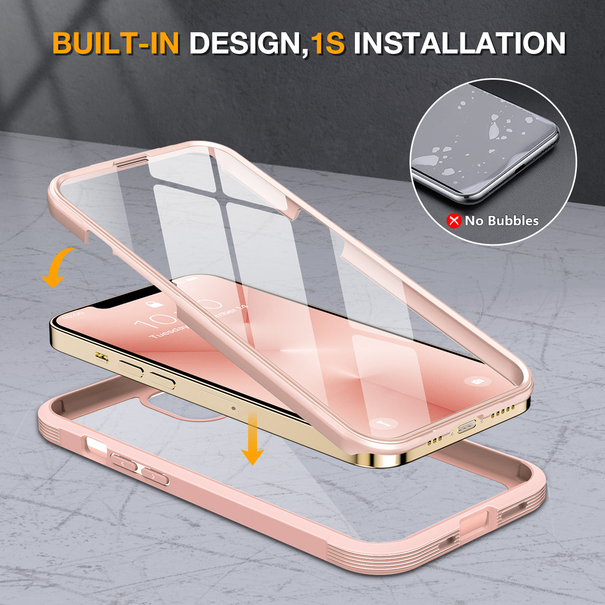 Diamond Series│Glass Case for iPhone 13 Pro Max