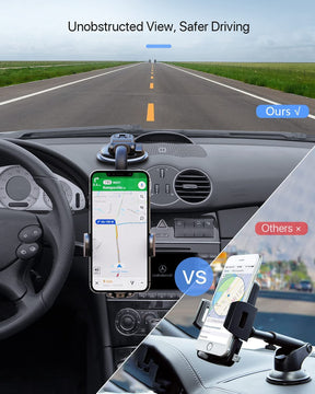 Excel Series│2-in-1 Car Mount for Dashboard/Air Vent