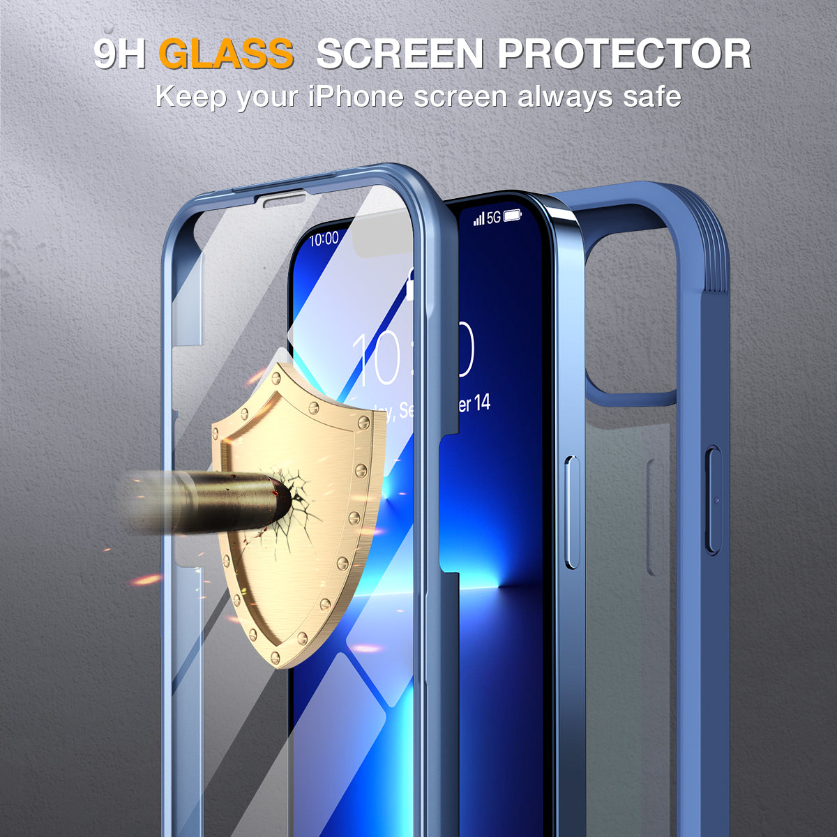 Diamond Series│Glass Case for iPhone 13 Pro Max