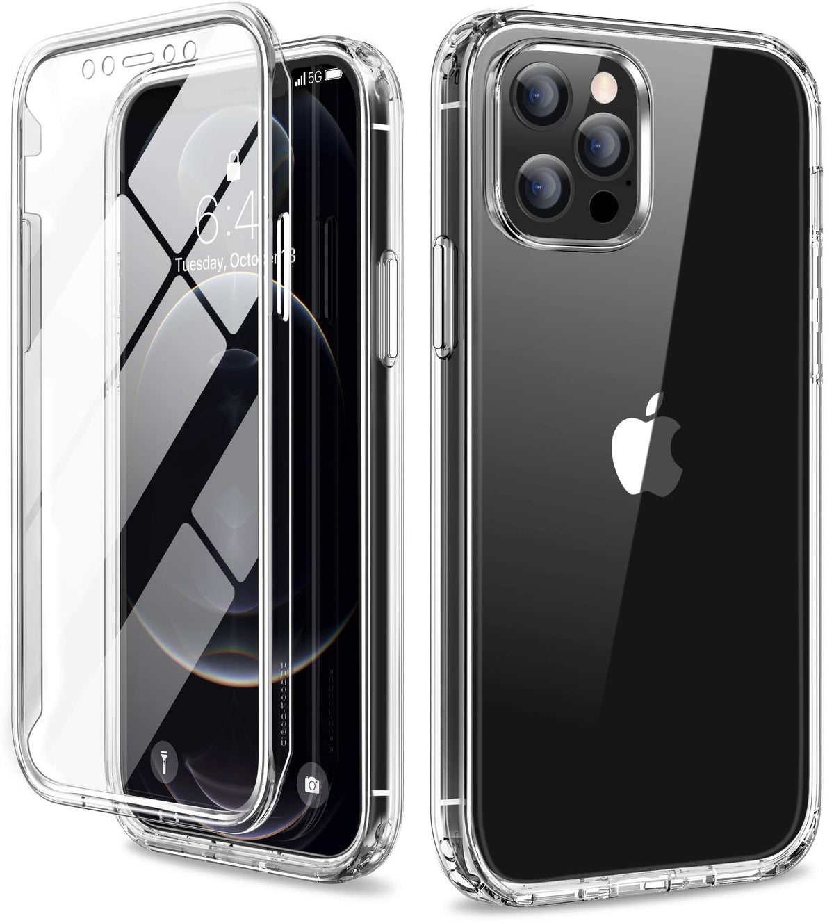 Defender Series│Clear Resin Case for iPhone 12/12 Pro